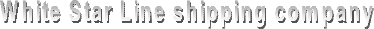 White Star Line shipping company